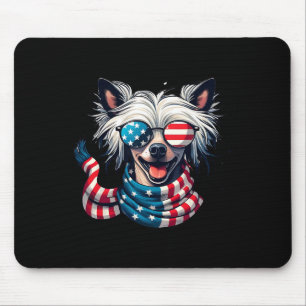 Tapis De Souris Drapeau Crested Lover Us 4 juillet Patriotique