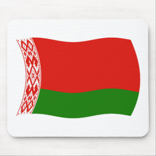 Tapis de souris Drapeau de Biélorussie