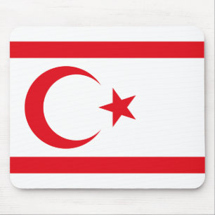 Tapis De Souris Drapeau de Chypre du Nord