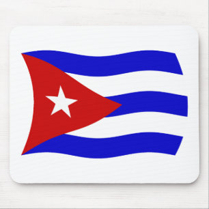 Tapis de souris Drapeau de Cuba