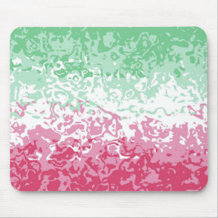 Tapis De Souris Drapeau de fierté abrosexuel abstrait groovy psych