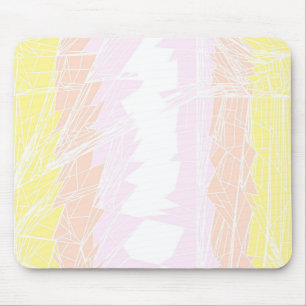 Tapis De Souris Drapeau de fierté pangender abstrait géométrique g