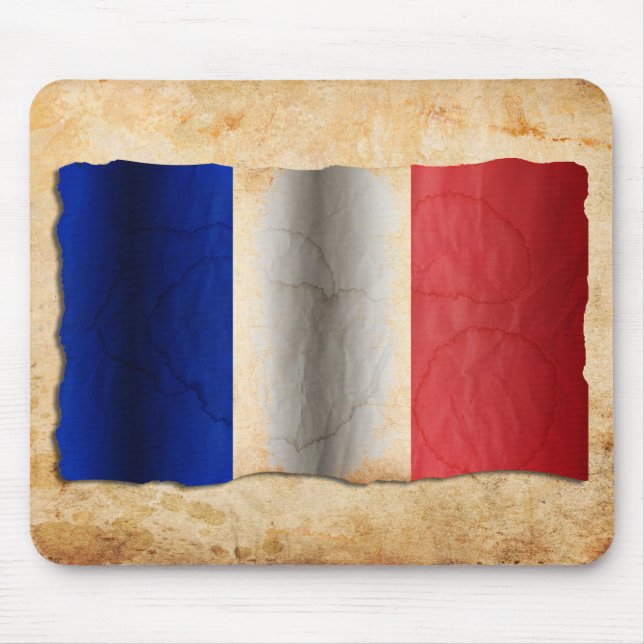 Tapis De Souris Drapeau de France (Devant)