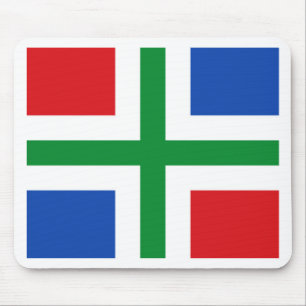 Tapis De Souris Drapeau de Groningen (province)
