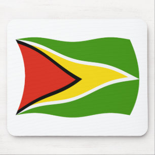 Tapis de souris Drapeau de Guyana