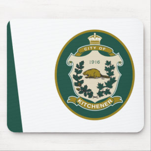 Tapis De Souris Drapeau de Kitchener (Ontario, Canada)