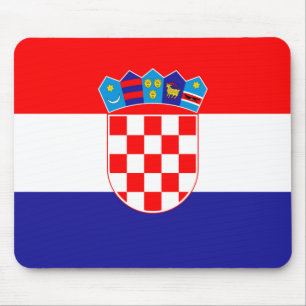 Tapis De Souris Drapeau de la Croatie