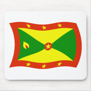 Tapis de souris Drapeau de la Grenade