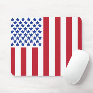 Tapis De Souris Drapeau de la paix américaine