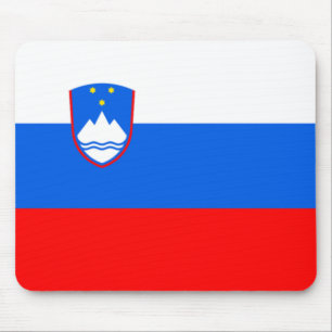 Tapis De Souris Drapeau de la Slovénie