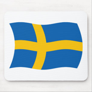 Tapis de souris Drapeau de la Suède