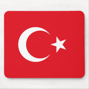 Tapis De Souris Drapeau de la Turquie Mousepad