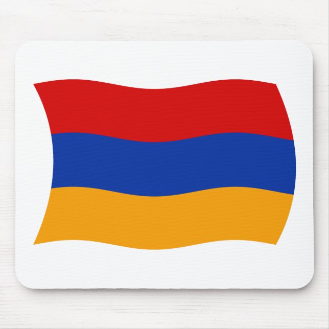 Tapis de souris Drapeau de l'Arménie (Devant)