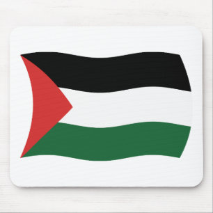 Tapis de souris Drapeau de l'Autorité palestinienn