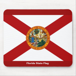 Tapis De Souris Drapeau de l'État de Floride