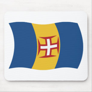 Tapis De Souris Drapeau de Madère Mousepad