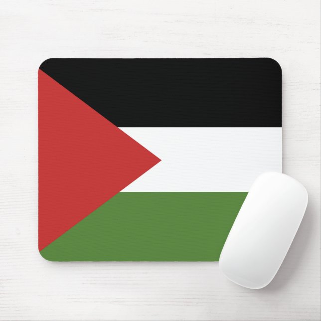 Tapis De Souris Drapeau de Palestine (Avec souris)