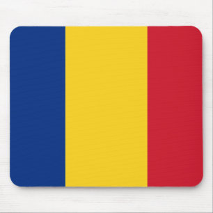 Tapis De Souris Drapeau de Roumanie Mousepad