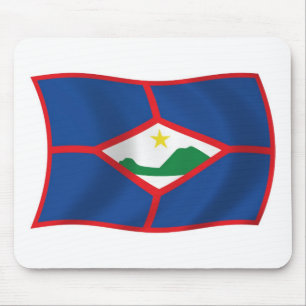 Tapis de souris Drapeau de Saint-Eustache