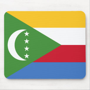 Tapis De Souris Drapeau des Comores