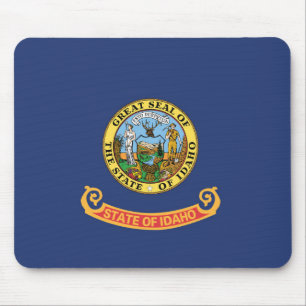 Tapis De Souris Drapeau d'État de l'Idaho, États-Unis