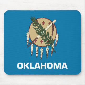 Tapis De Souris Drapeau d'état de l'Oklahoma