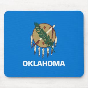 Tapis De Souris Drapeau d'État de l'Oklahoma