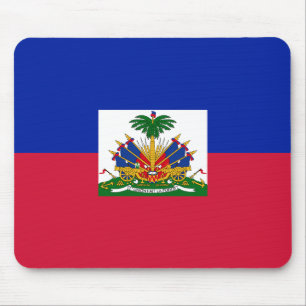Tapis De Souris Drapeau d'Haïti