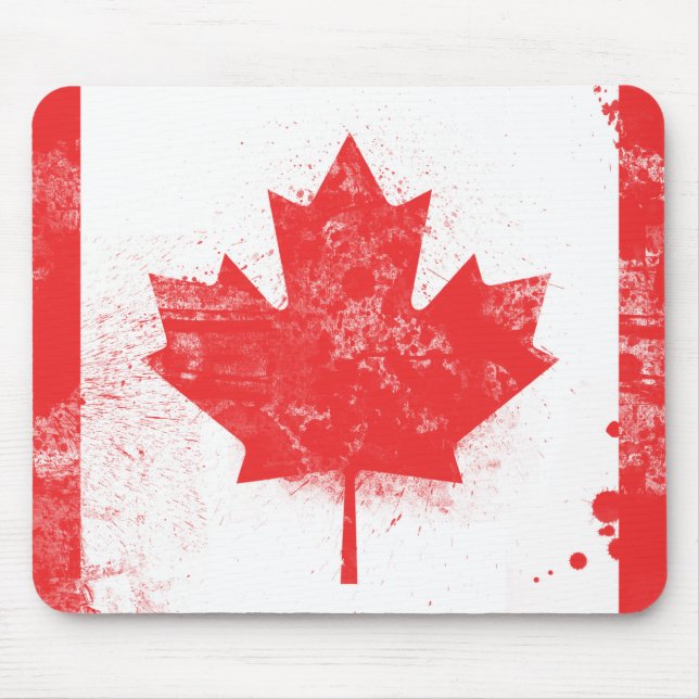 Tapis De Souris Drapeau du Canada (Devant)