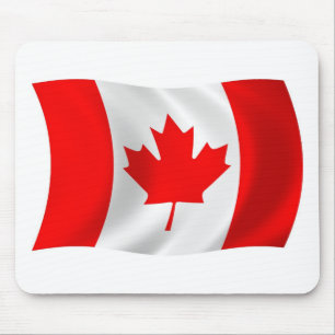 Tapis de souris Drapeau du Canada