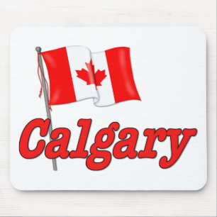 Tapis De Souris Drapeau du Canada - Calgary