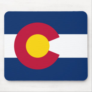 Tapis De Souris Drapeau du Colorado