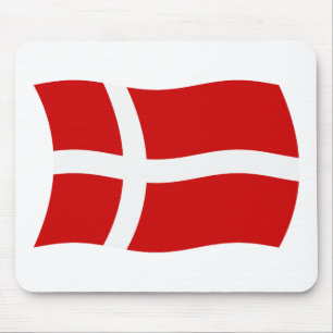 Tapis de souris Drapeau du Danemark