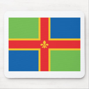 Tapis De Souris Drapeau du Lincolnshire