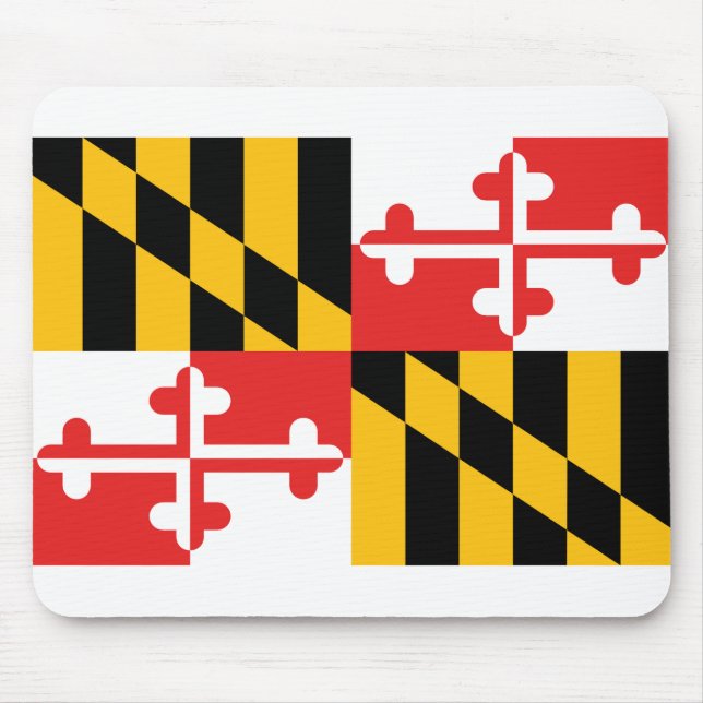 Tapis De Souris Drapeau du Maryland (Devant)