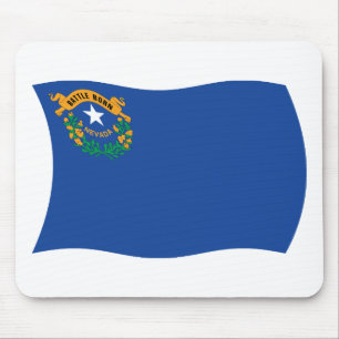 Tapis De Souris Drapeau du Nevada Mousepad