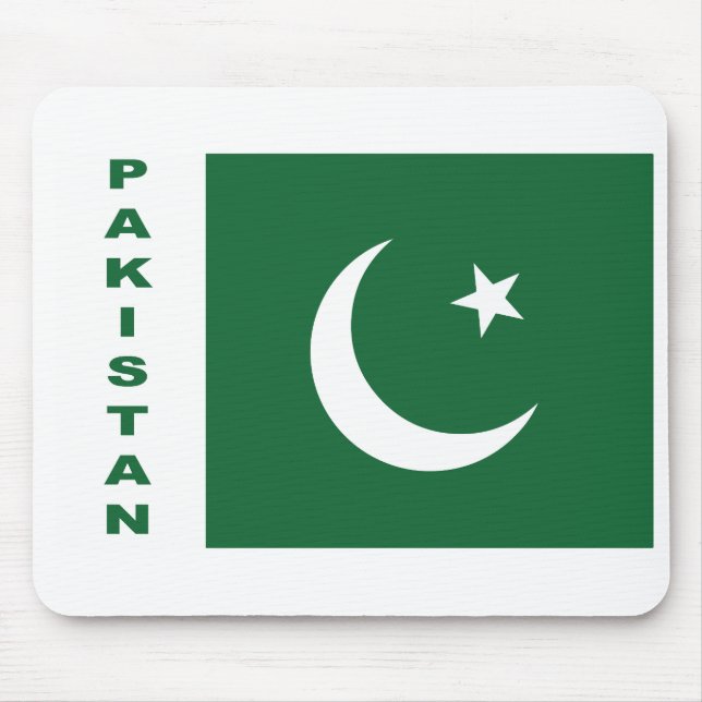 Tapis De Souris Drapeau du Pakistan (Devant)
