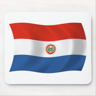 Tapis de souris Drapeau du Paraguay