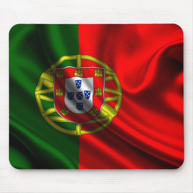 Tapis De Souris Drapeau du Portugal, drapeau portugais (Devant)