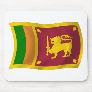 Tapis de souris Drapeau du Sri Lanka
