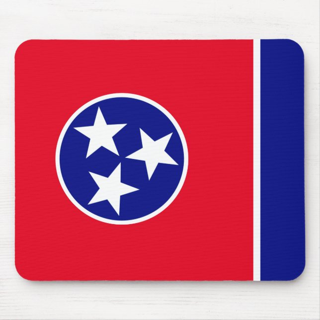 Tapis De Souris Drapeau du Tennessee (Devant)