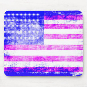 Tapis De Souris Drapeau États-Unis