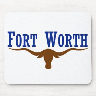 Tapis De Souris Drapeau Fort Worth