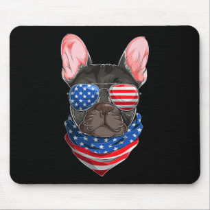 Tapis De Souris Drapeau Français Bulldog 1