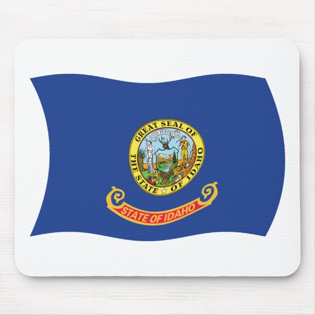 Tapis De Souris Drapeau Idaho Mousepad (Devant)