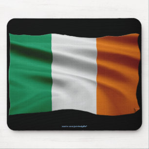 Tapis De Souris Drapeau irlandais Patriotic World Drapeau Mousepad