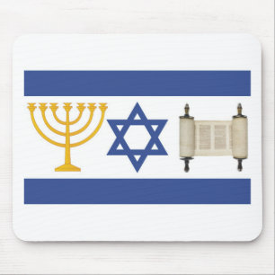 Tapis De Souris Drapeau Israël