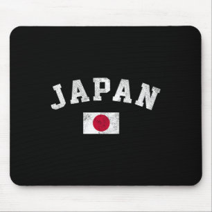 Tapis De Souris Drapeau Japon Fierté Racines Fête de l'Indépendanc