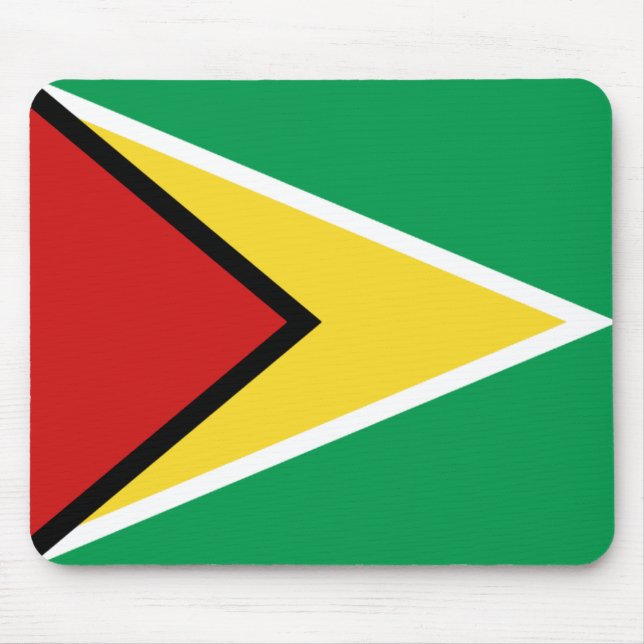 Tapis De Souris Drapeau Mousepad de la Guyane (Devant)