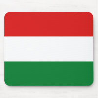 Drapeau Mousepad de la Hongrie